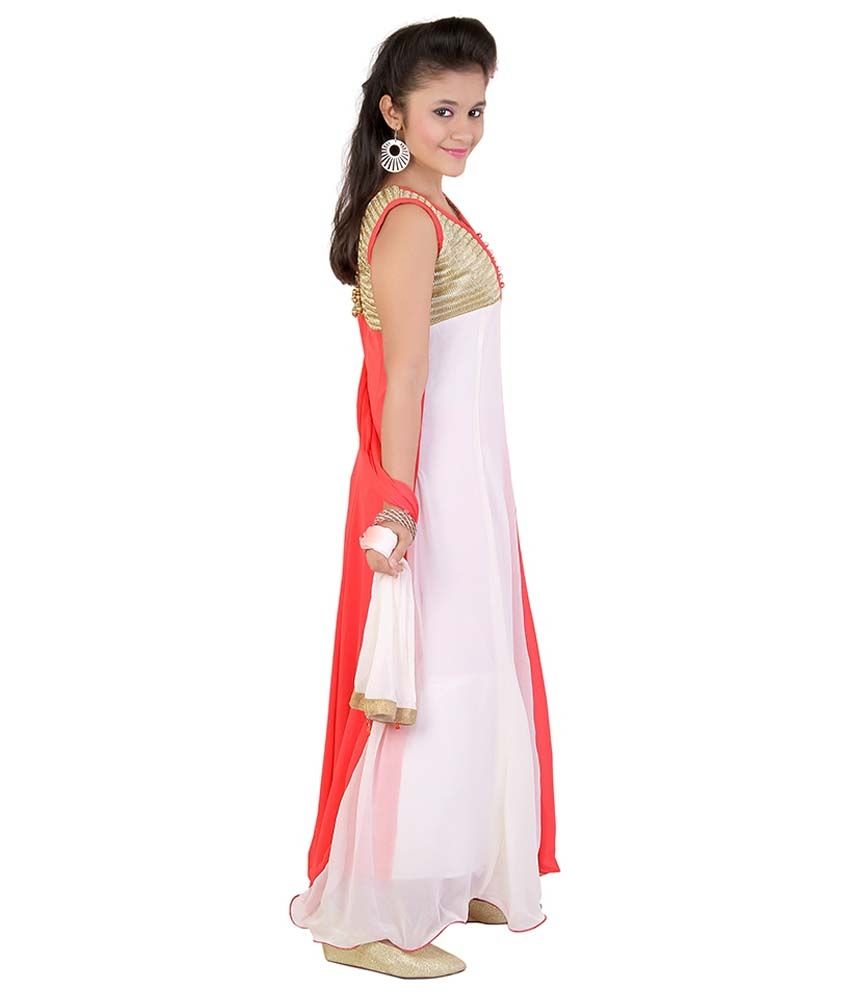 ball gown with dupatta