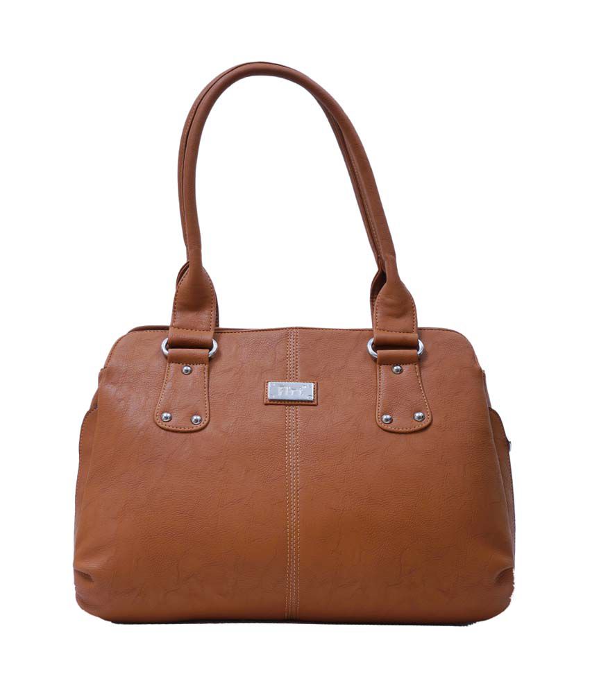 Ramee Brown Shoulder Bag - Buy Ramee Brown Shoulder Bag Online at Best ...