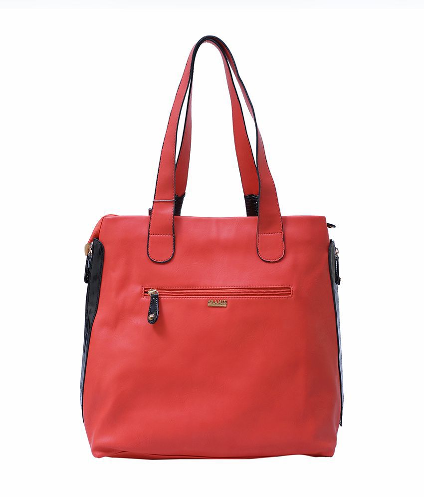 Ramee Red Tote Bag - Buy Ramee Red Tote Bag Online at Best Prices in ...