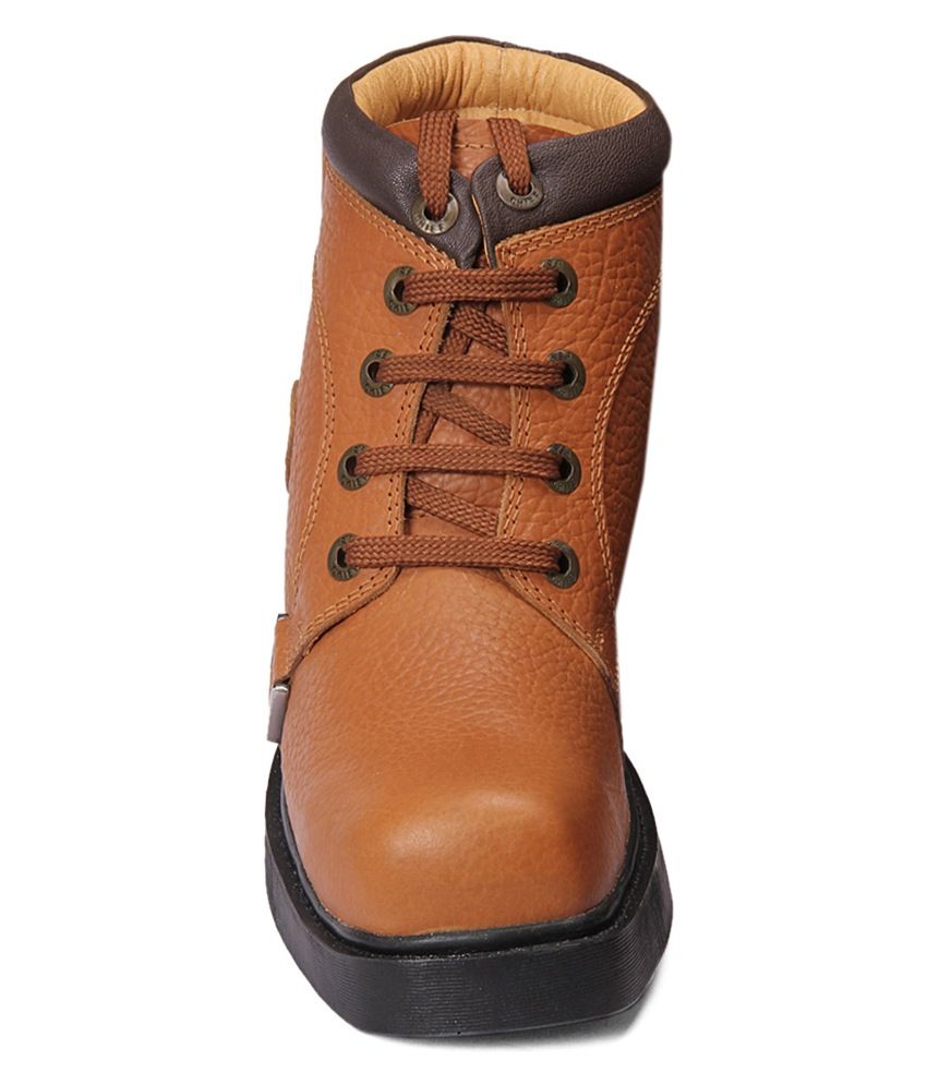 red chief long boot shoes