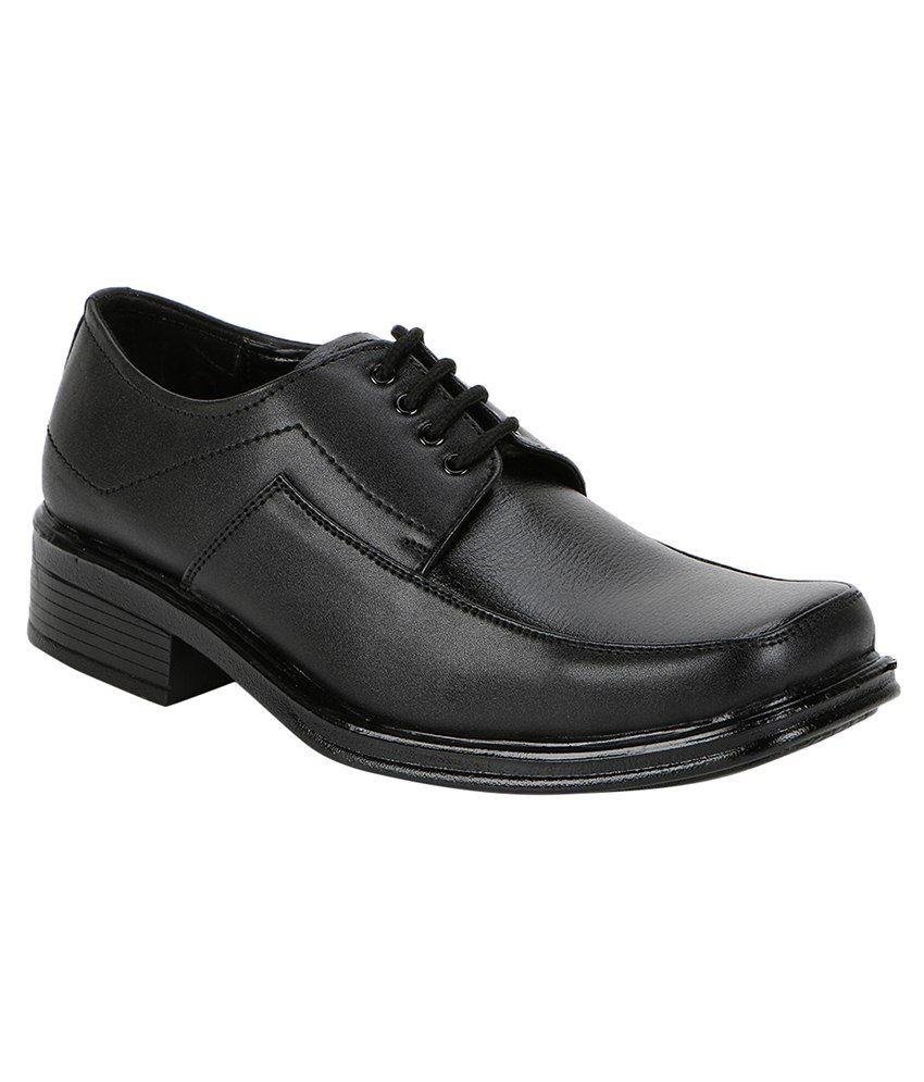 JS Black Synthetic Leather Formal Shoes Price in India- Buy JS Black ...