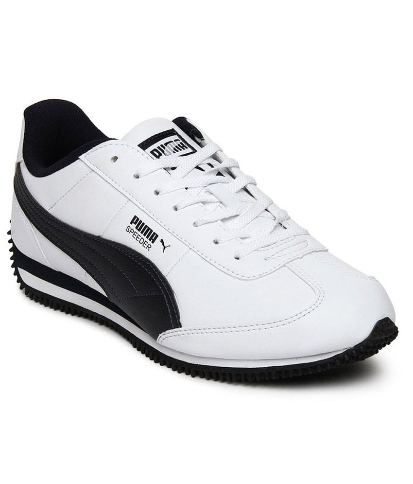 Puma White Lifestyle Sport Shoes - Buy Puma White Lifestyle Sport Shoes ...