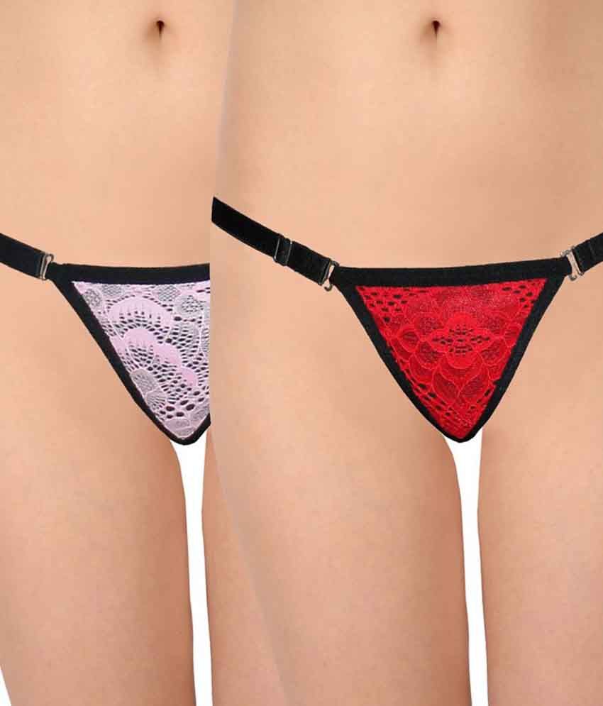     			Selfcare Multi Color Cotton Panties Pack of 2