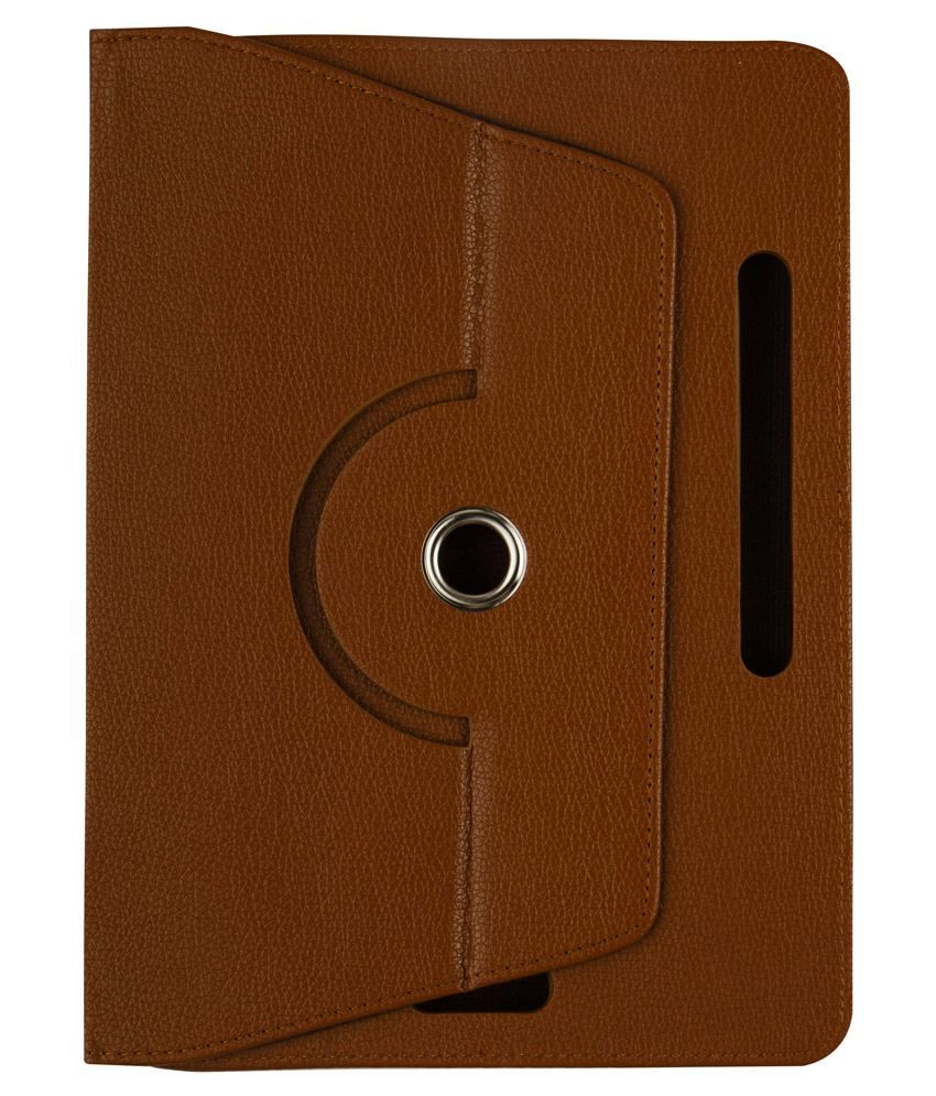 Noise Tablet Cover for IBall Slide 6309r Brown Cases & Covers