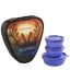 Signoraware Purple Galaxy Sleek Lunch Box with Bag