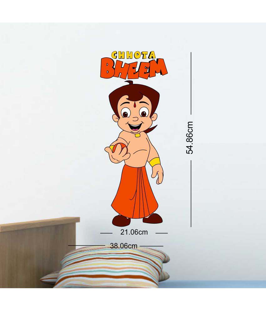 Chhota Bheem Laddoo Decal by Chipakk - Buy Chhota Bheem Laddoo Decal by  Chipakk Online at Best Prices in India on Snapdeal