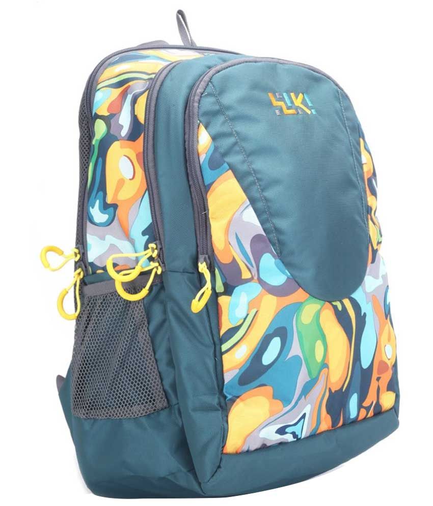 wildcraft green backpack