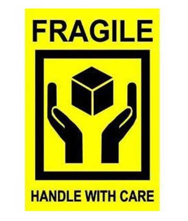 Popular Traders Fragile Sticker Pack Of 100 Pages Buy Online At Best Price In India Snapdeal