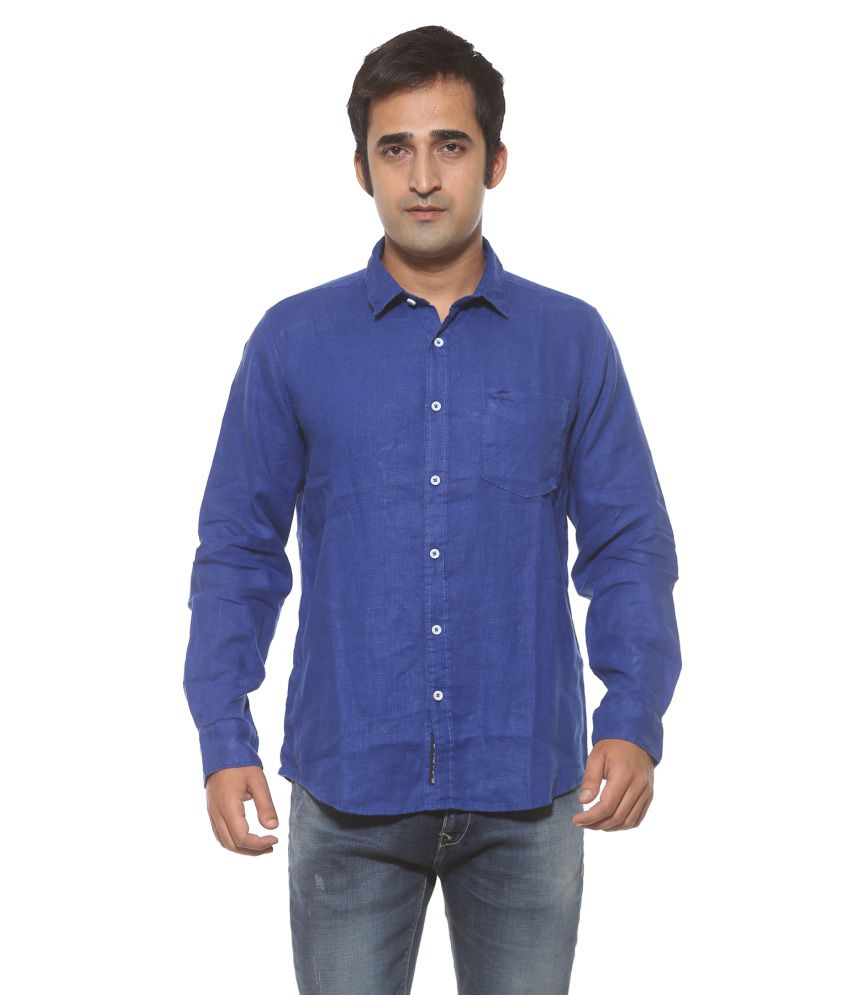Pepe Jeans London Blue Casuals Shirt - Buy Pepe Jeans London Blue ...