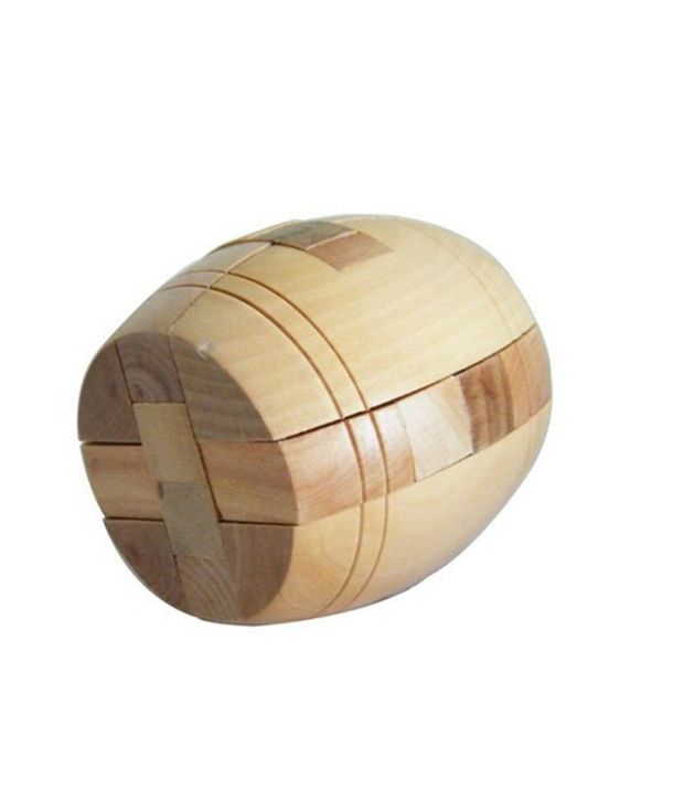 Geekgoodies Lock Bucket Wooden Brain Puzzle Buy Geekgoodies Lock