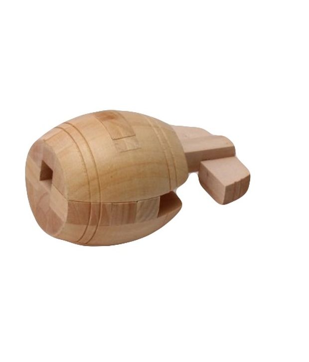 Geekgoodies Lock Bucket Wooden Brain Puzzle Buy Geekgoodies Lock