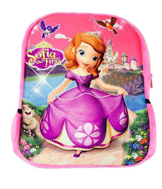  Pink Sofia School Bag For Kids: Buy Online at Best Price in  India - Snapdeal