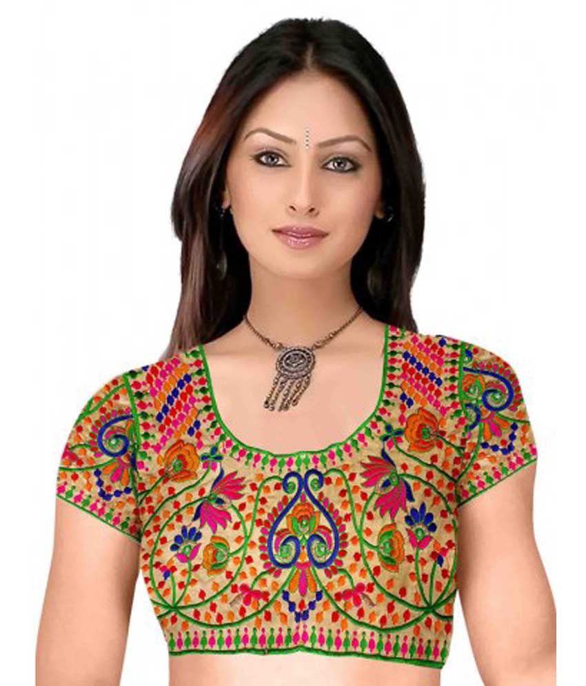 multi color readymade blouse