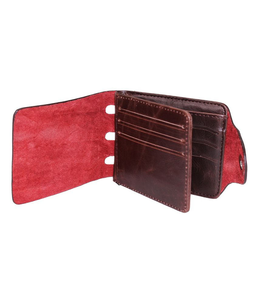 Bovis Brown Leather Designer Regular Wallet For Men: Buy Online at Low ...