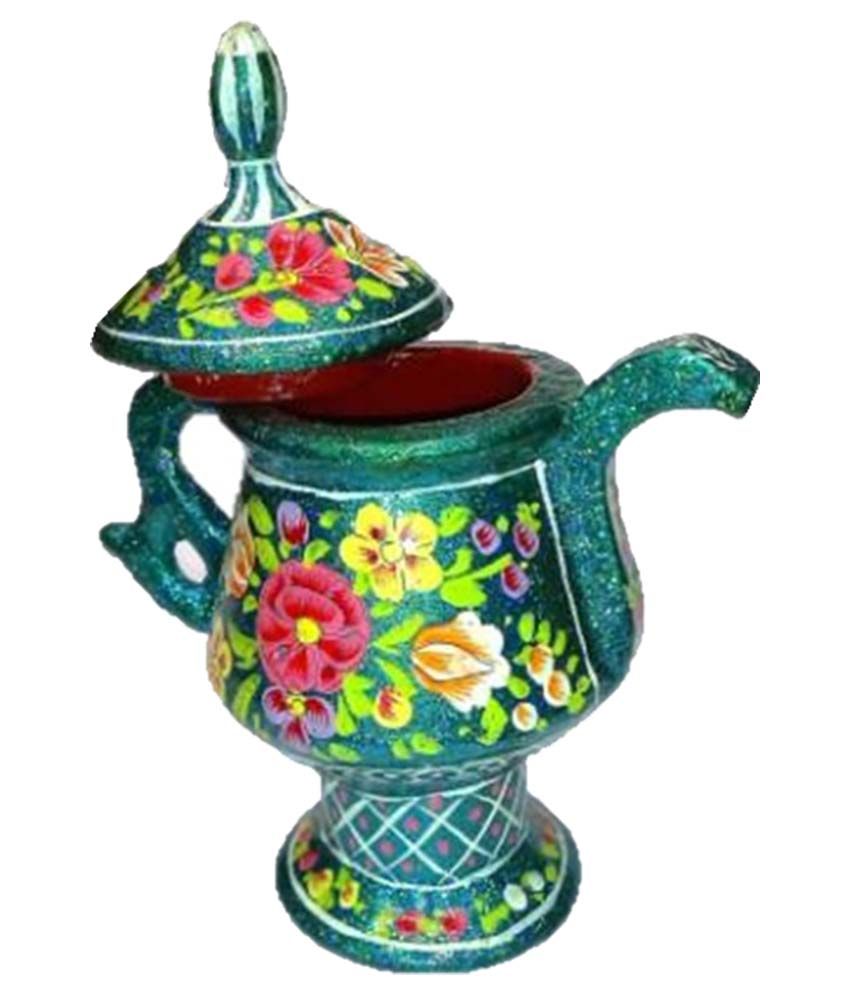 Kashmir Handicrafts Paper Mache Decoration Samawar Buy Kashmir