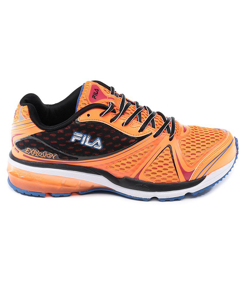 Fila Explosion Orange Sports Shoes - Buy Fila Explosion Orange Sports ...