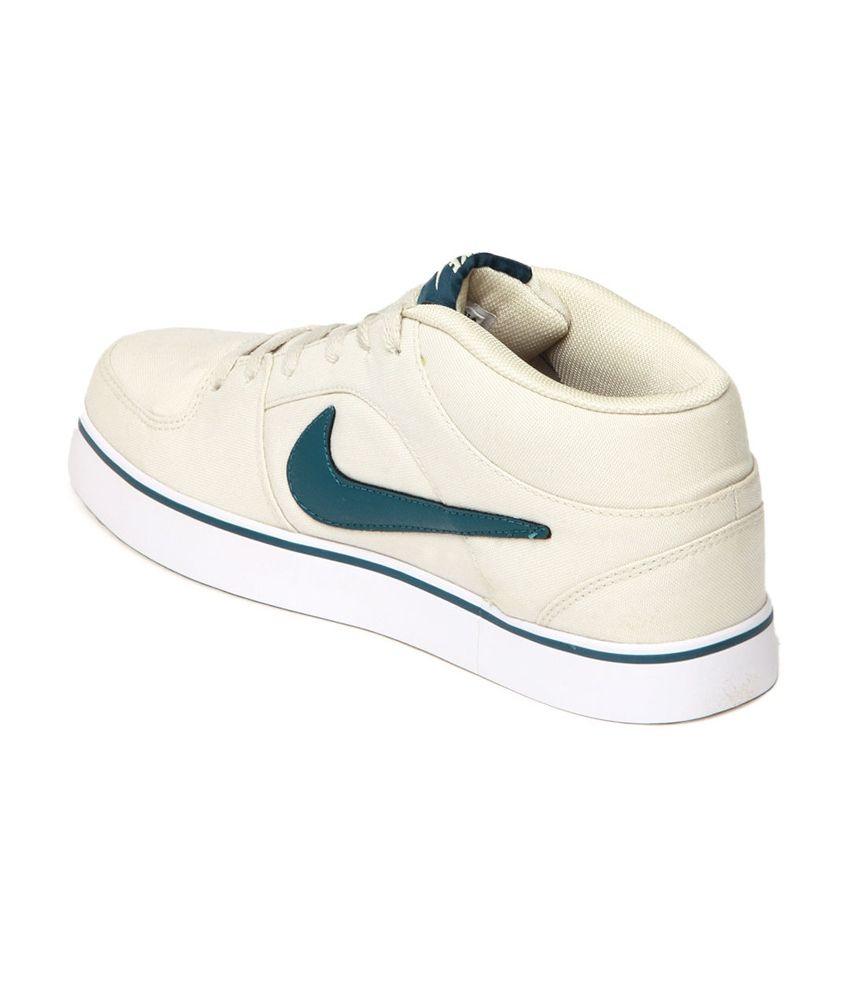 nike white canvas sneakers