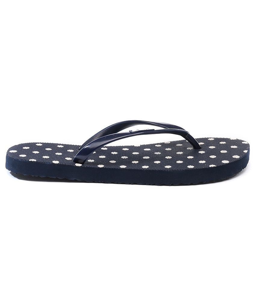 Lavie Navy Women Flip Flops Price in India- Buy Lavie Navy Women Flip Flops Online at Snapdeal