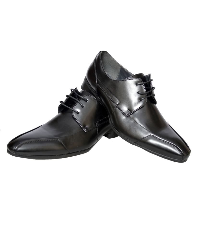 Zeppo Black Formal Shoes Price in India- Buy Zeppo Black Formal Shoes ...