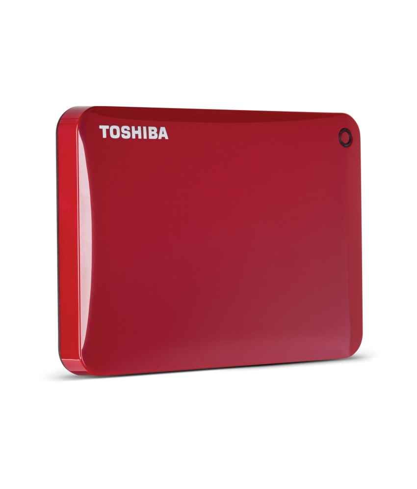     			Toshiba Canvio Connect II 1TB External Hard Drive (Red)