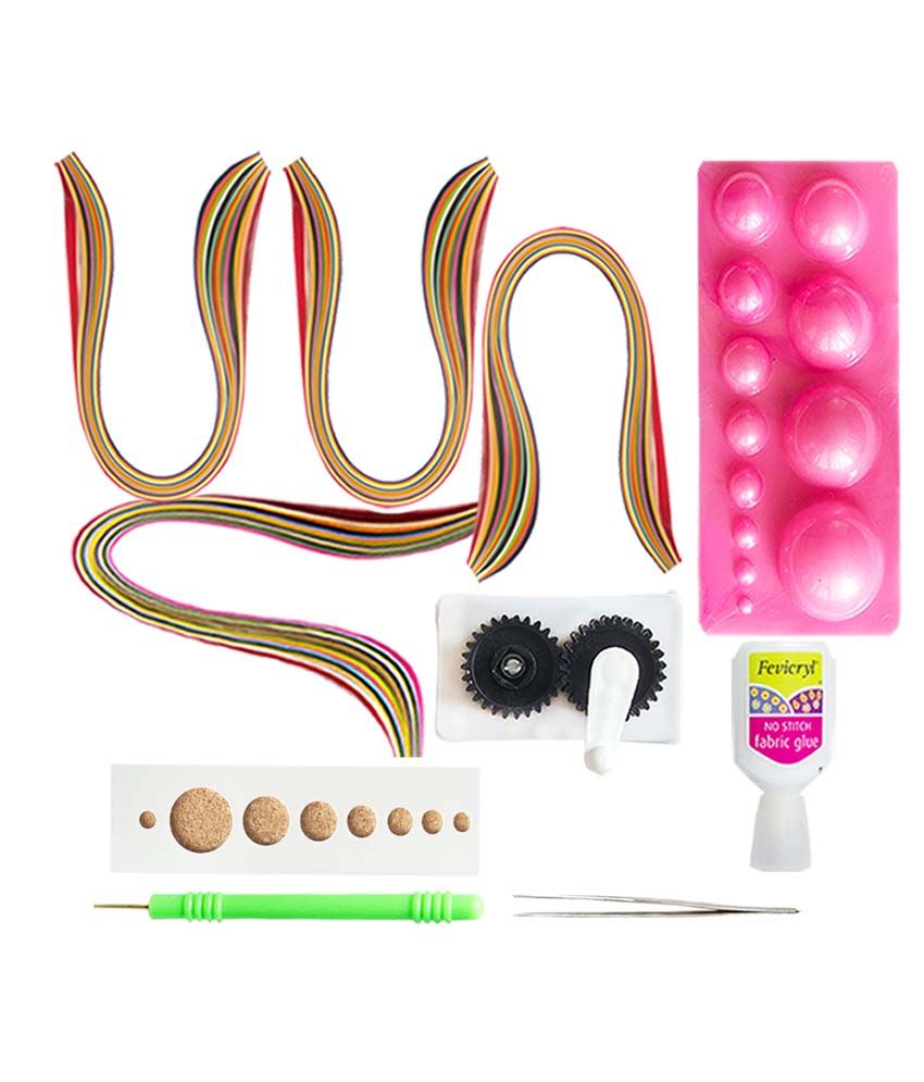 Vipra 18 Piece Quilling Jewellery Kit Buy Vipra 18 Piece Quilling