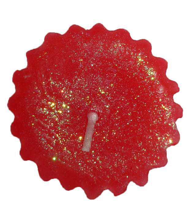 Smokeless Scented Pack Of 36 Floating Candle Star Floating Candle For