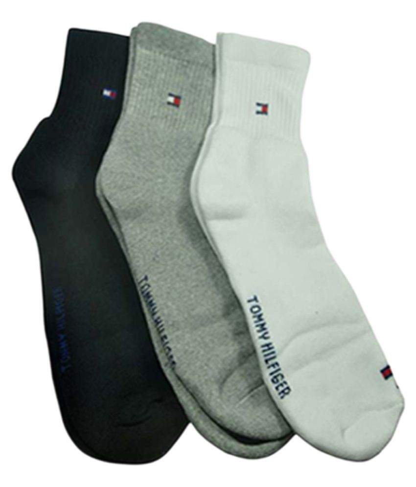 Tommy Hilfiger Multicolour Cotton Casual Socks 3 Pair Pack Buy Tommy Hilfiger Multicolour