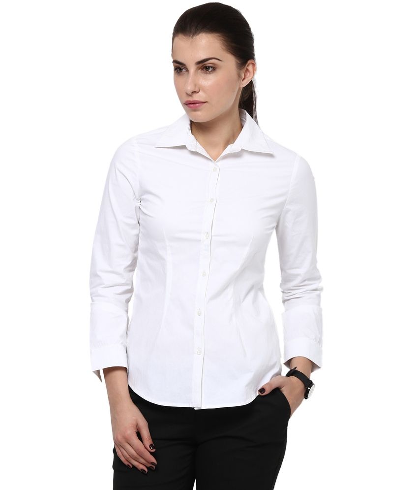 white shirt cotton online