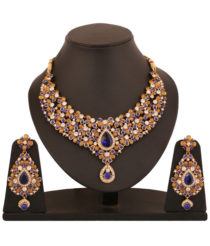 Touchstone Gorgeous Gold Plated Necklace Set - Buy ... (850 x 995 Pixel)