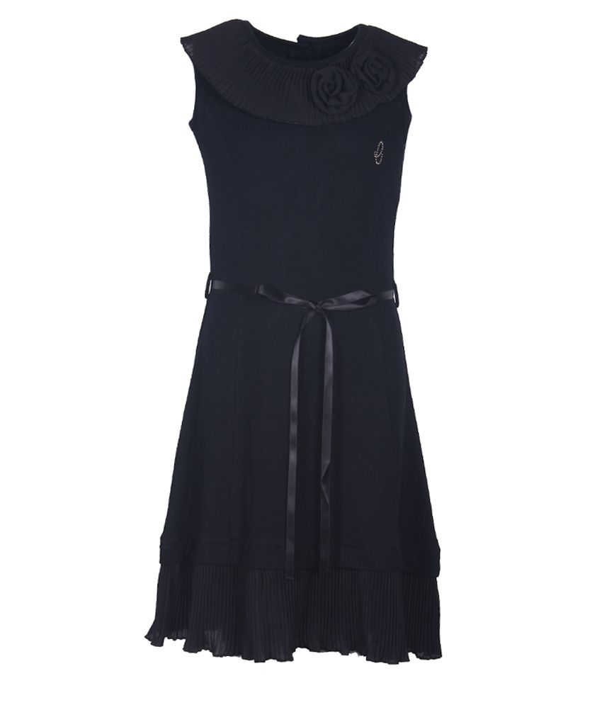 Cutecumber Black Synthetic Dresses - Buy Cutecumber Black Synthetic ...