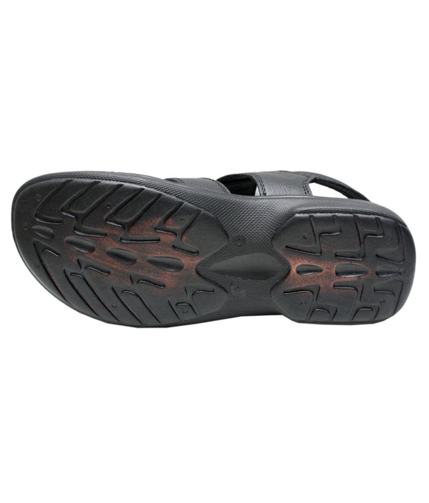 Arnaldo Black Leather Sandals - Buy Arnaldo Black Leather Sandals ...