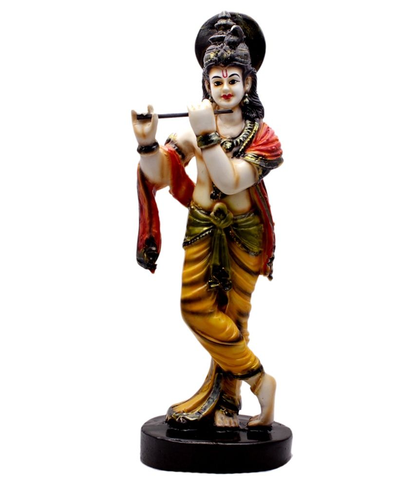 resin krishna statue