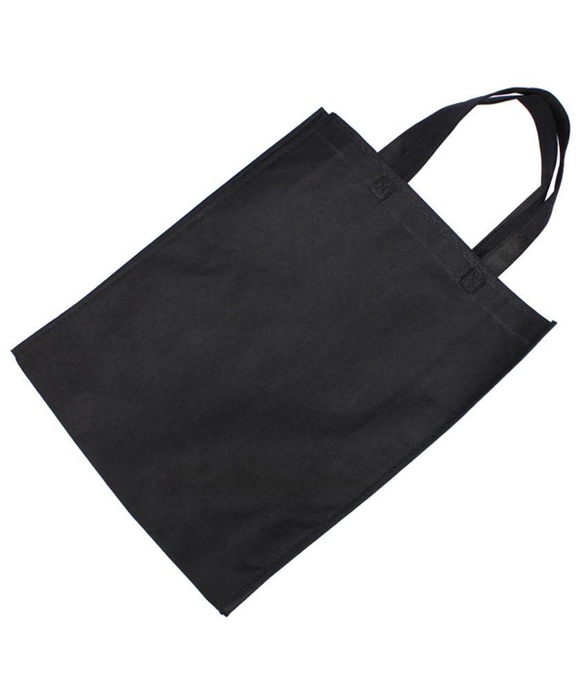black cloth bag