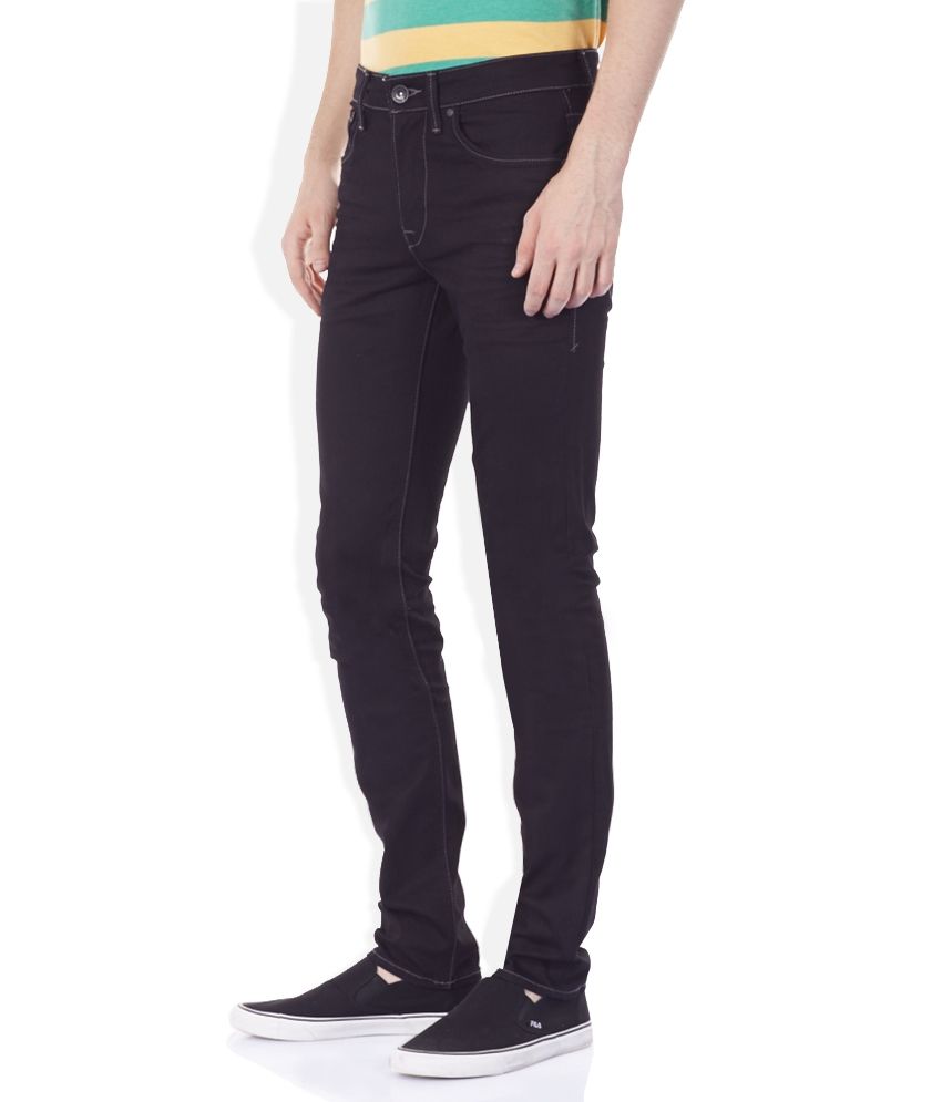 U.S. Polo Assn. Black Skinny Fit Jeans - Buy U.S. Polo Assn. Black ...