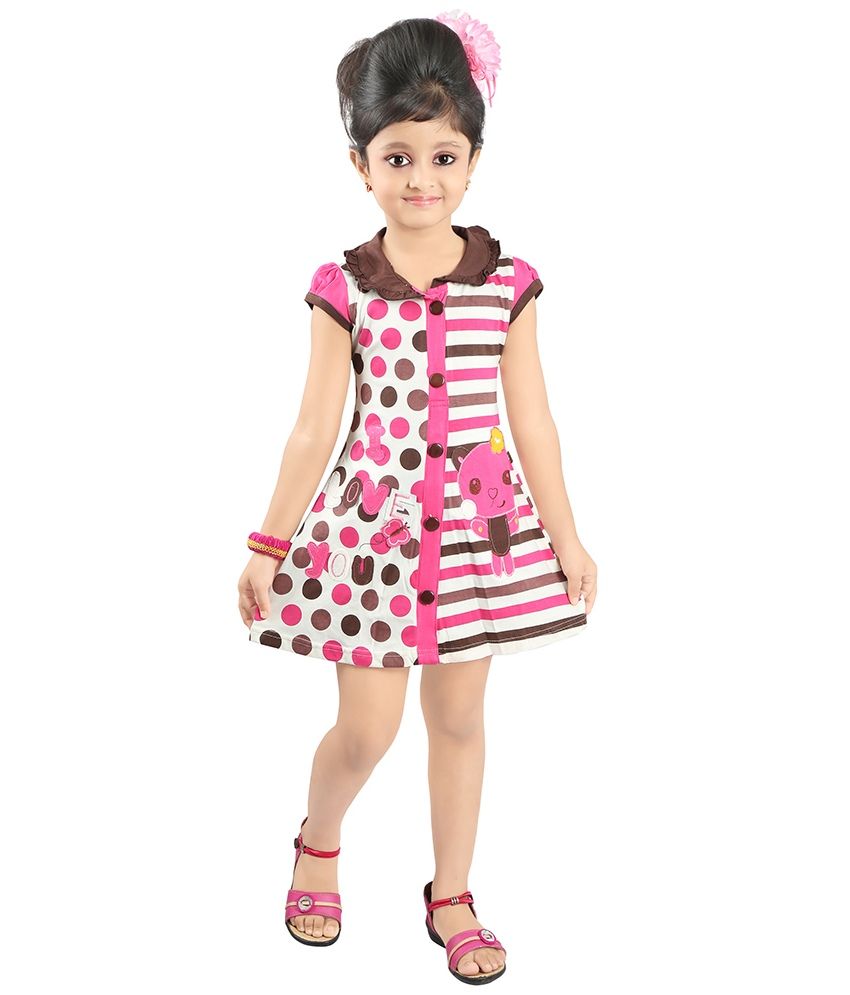 cotton half frock