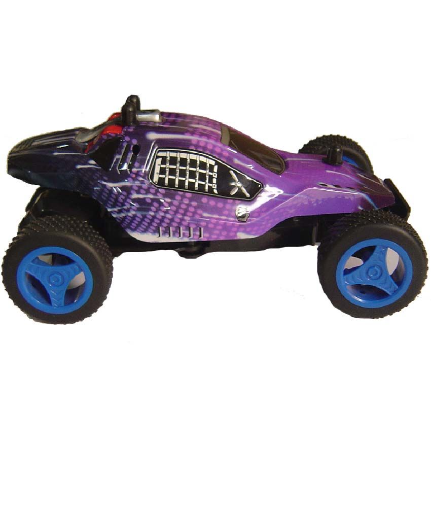 purple remote car
