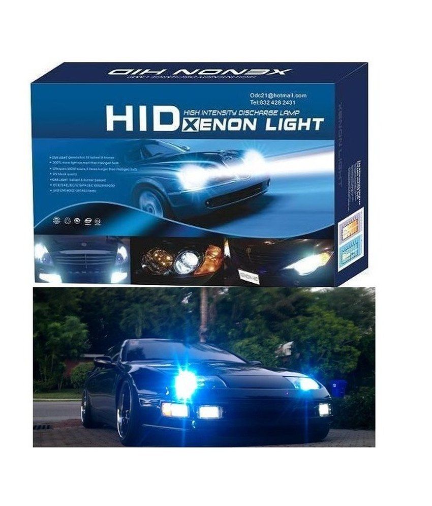 Spedy Car Hid Light Kit Bulbs H4 8000k High Intensity Discharge Kit