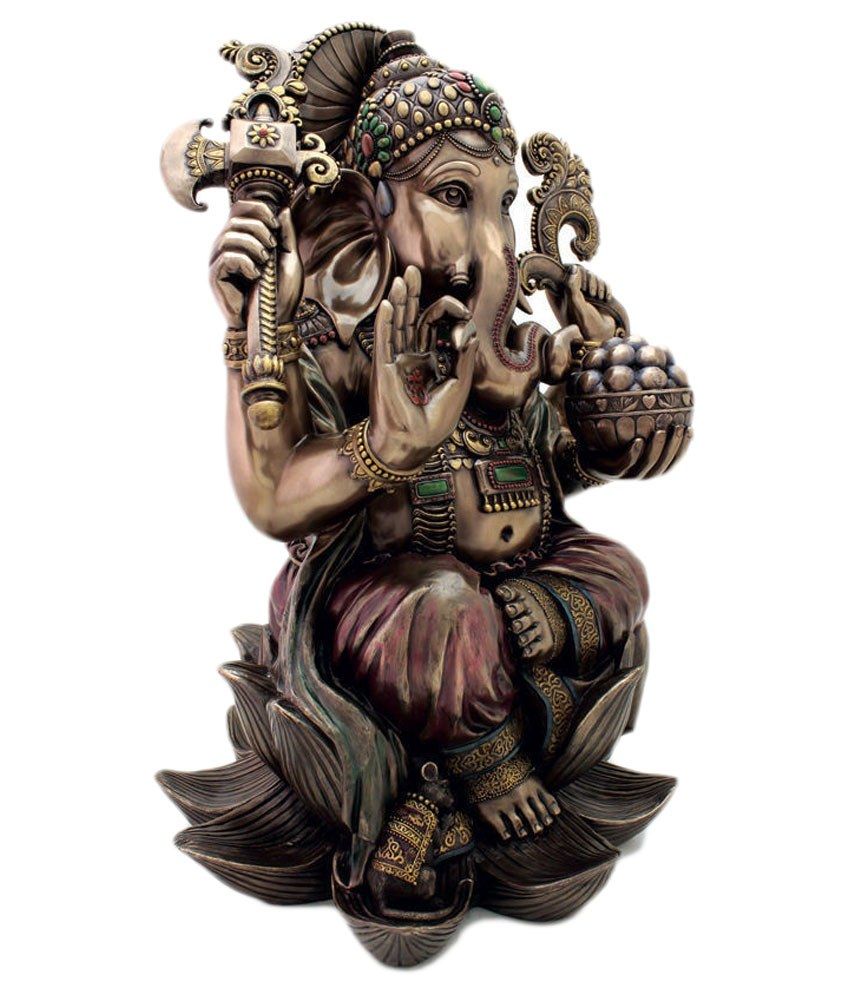 ganesha resin statue