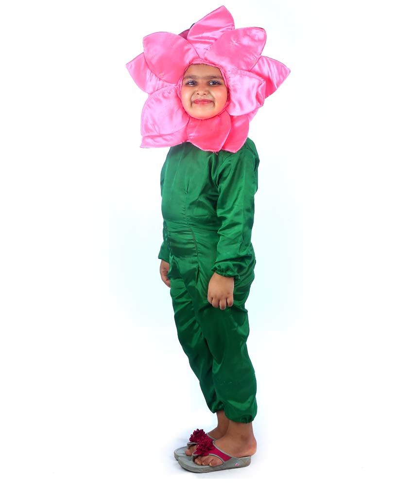 fancy dress lotus flower