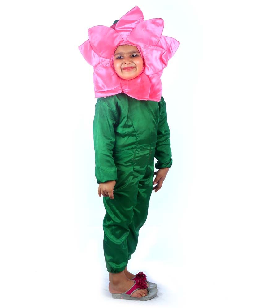 fancy dress lotus flower
