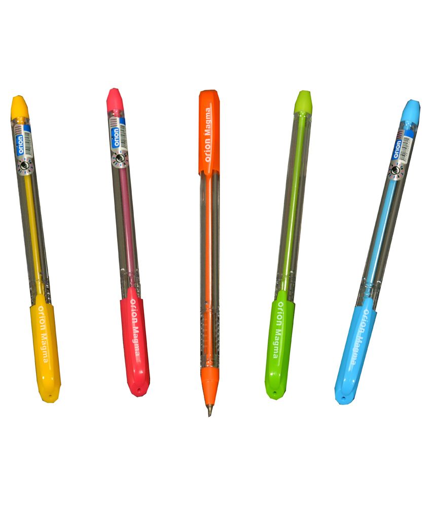 Orion Blue Ink Ball Pen Pack Of 5 Buy Online at Best Price in India