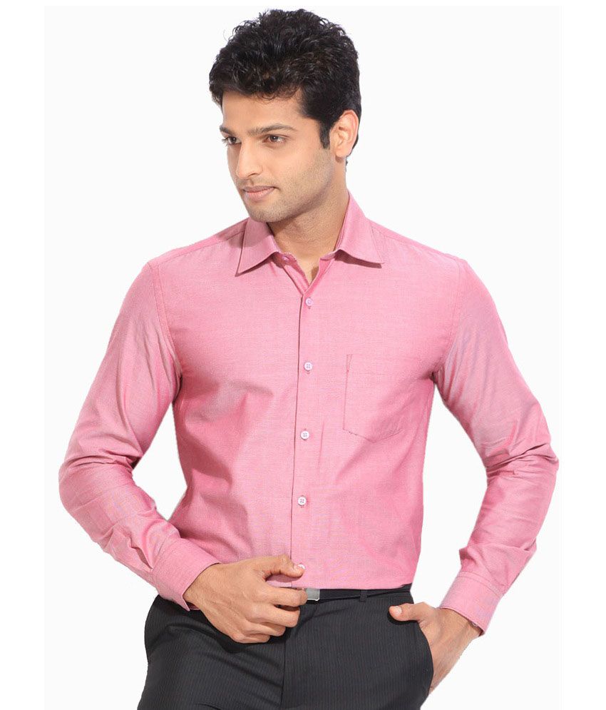 Reid & Taylor Pink Formals Shirt - Buy Reid & Taylor Pink Formals Shirt ...
