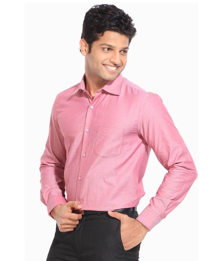 Reid & Taylor Pink Formals Shirt - Buy Reid & Taylor Pink Formals Shirt ...