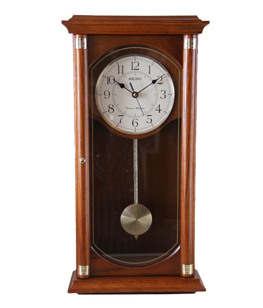 Seiko Pendulum Clock Brown: Buy Seiko Pendulum Clock Brown ...