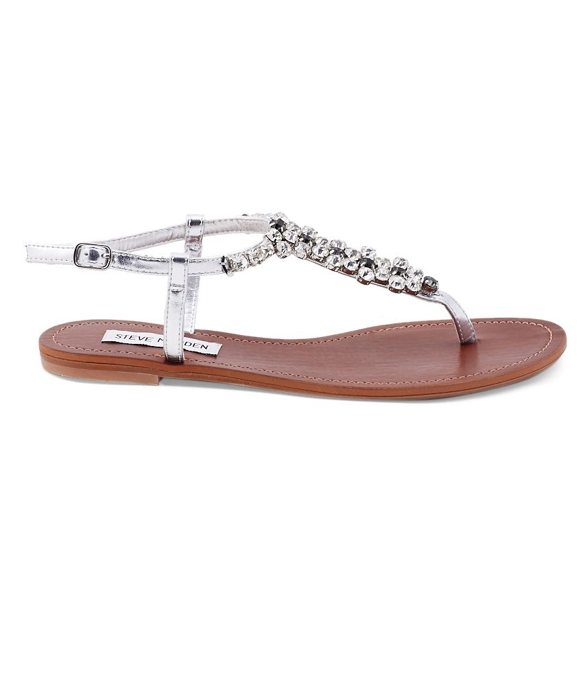 steve madden silver glitter flats