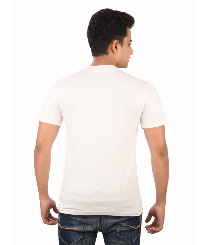 Doggy Style White Cotton Round Neck Men's T Shirt - Buy Doggy Style ...