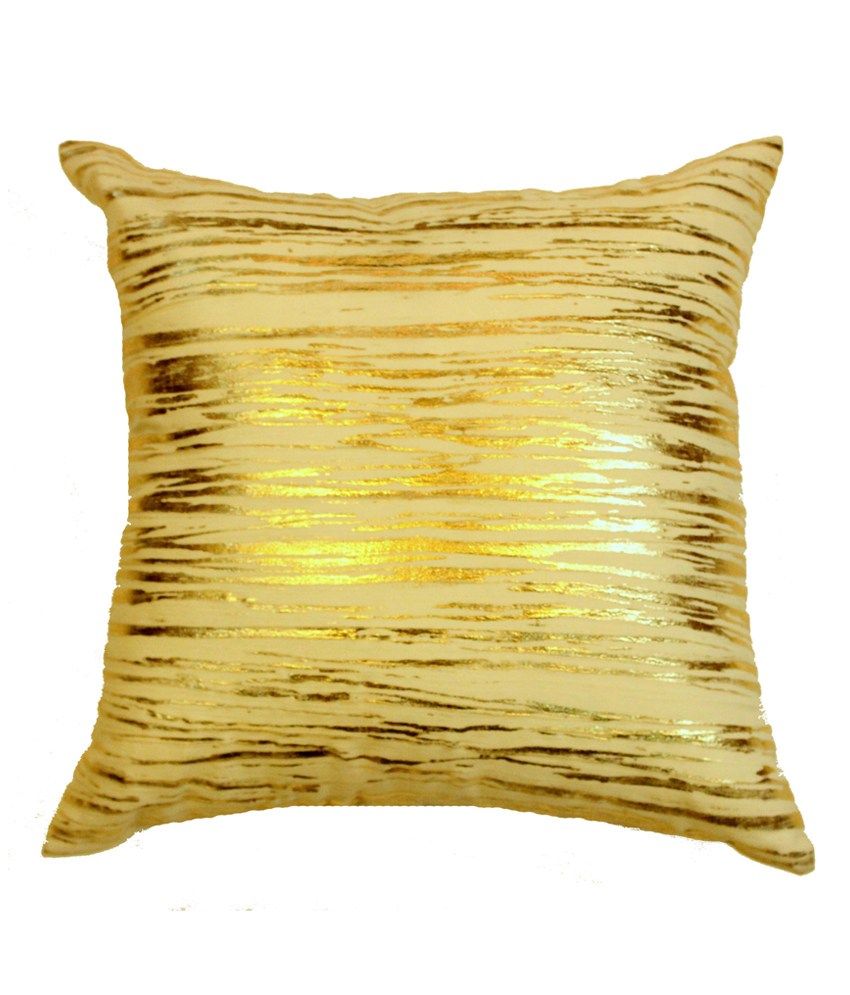 gold cushion covers