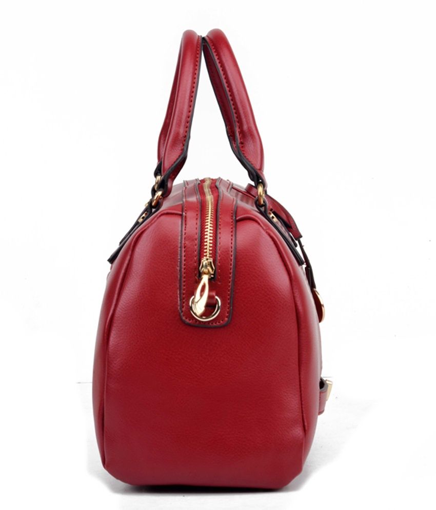 Diana Korr Red Faux Leather Shoulder Bag Buy Diana Korr Red Faux