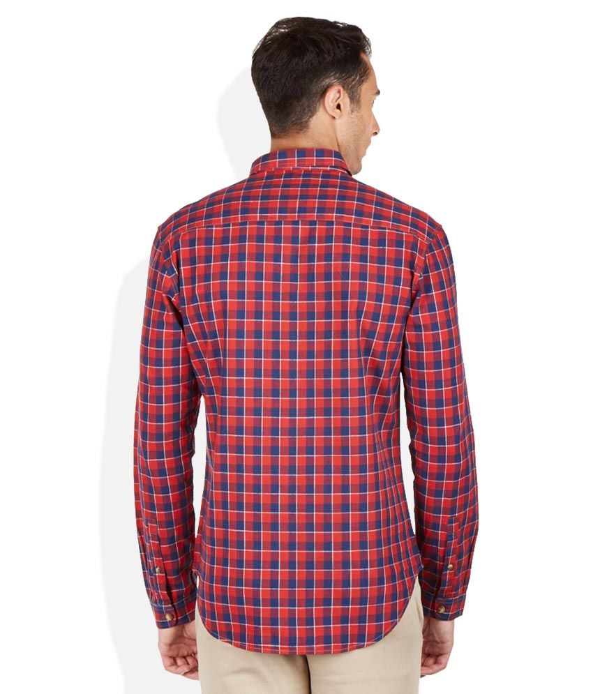 VOI JEANS Multicoloured Plaid Shirt - Buy VOI JEANS Multicoloured Plaid ...