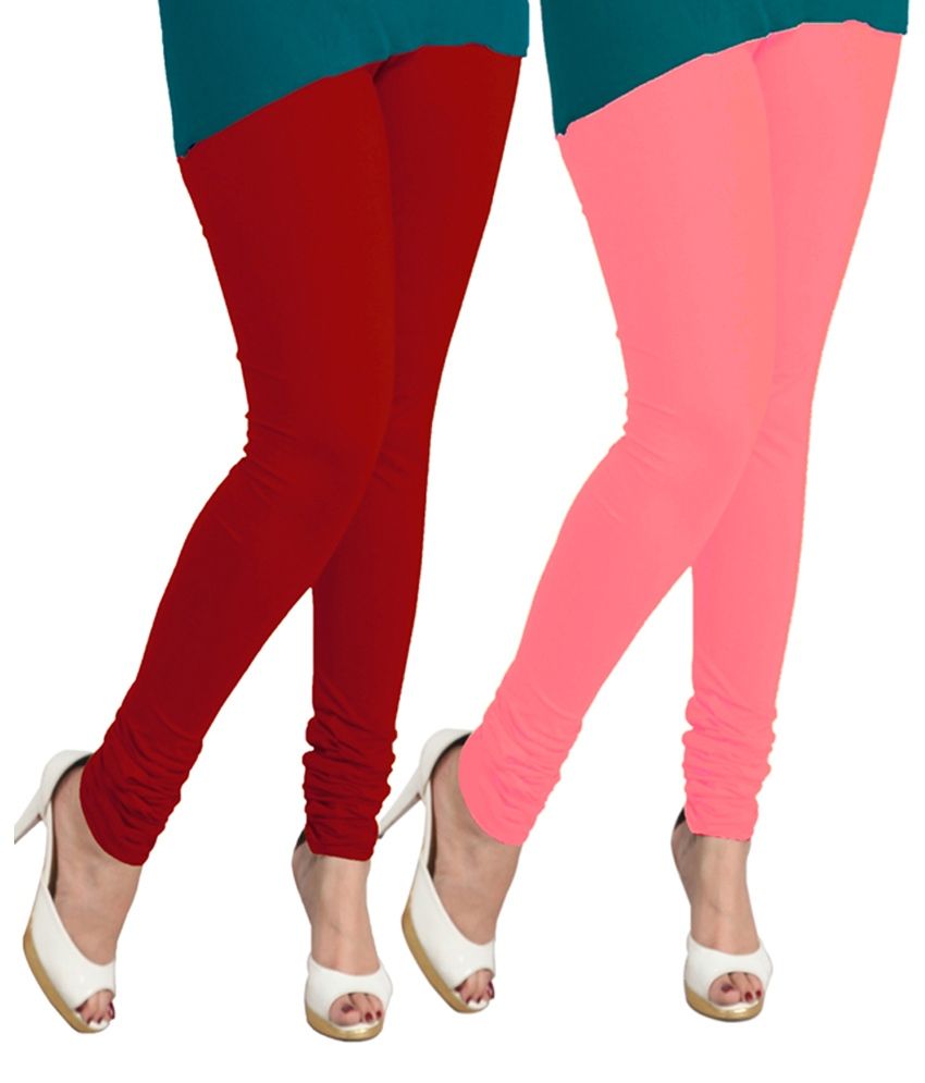 idiva Multi Color Cotton Leggings Price in India Buy idiva Multi